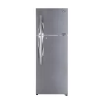 LG 335L 2 Star Frost-Free Smart Inverter Double-Door Convertible Refrigerator Shiny Steel (GL-I372RPZY)