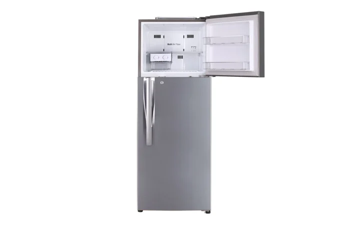 LG 335L 2 Star Frost-Free Smart Inverter Double-Door Convertible Refrigerator Shiny Steel (GL-I372RPZY) - Image 5