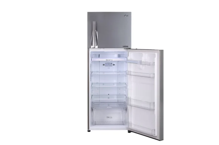 LG 335L 2 Star Frost-Free Smart Inverter Double-Door Convertible Refrigerator Shiny Steel (GL-I372RPZY) - Image 6