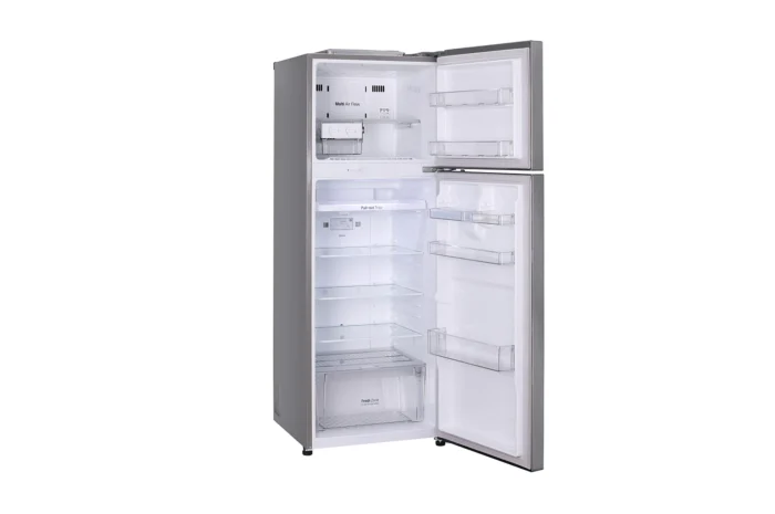 LG 335L 2 Star Frost-Free Smart Inverter Double-Door Convertible Refrigerator Shiny Steel (GL-I372RPZY) - Image 7