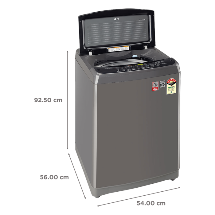 LG 7 kg Fully Automatic Top Load Black  (T70SJMB1Z) - Image 5