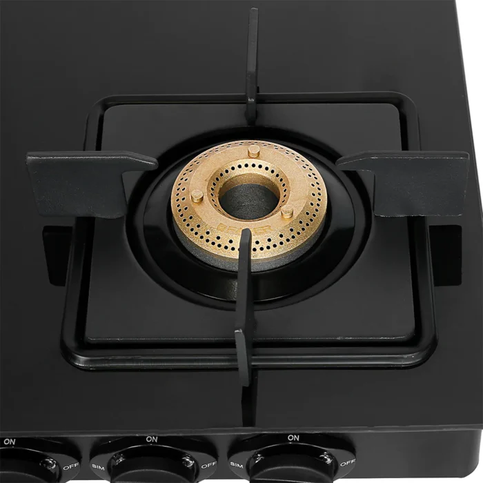 Faber LAZER 4BB BK Glass Manual Gas Stove  (4 Burners) - Image 7