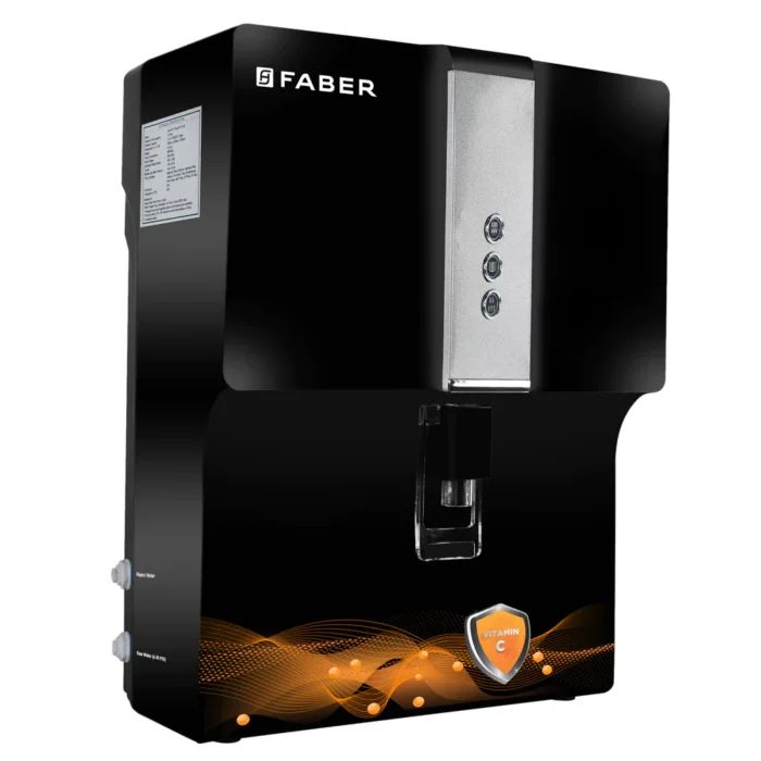 Faber FWP C-GUARD 7 L RO + MAT Water Purifier  (Black) - Image 2