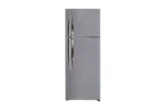 LG 308L 2 Star Frost Free Inverter Double Door with Door Cooling Refrigerator Shiny Steel (GL-C322KPZY)