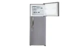LG 308L 2 Star Frost Free Inverter Double Door with Door Cooling Refrigerator Shiny Steel (GL-C322KPZY) - Image 5
