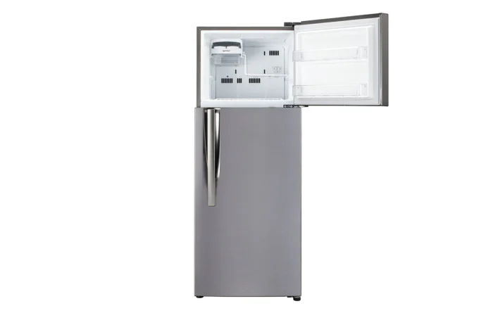 LG 308L 2 Star Frost Free Inverter Double Door with Door Cooling Refrigerator Shiny Steel (GL-C322KPZY) - Image 5