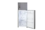 LG 308L 2 Star Frost Free Inverter Double Door with Door Cooling Refrigerator Shiny Steel (GL-C322KPZY) - Image 6