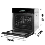 Faber 67 Litres Built-in Oven (Electronic Control, FBIO 10F GLB, Black) - Image 4