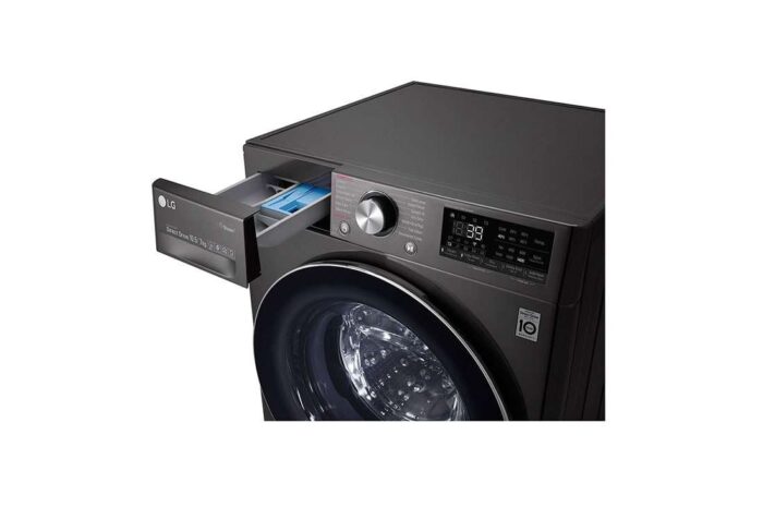 LG 10.5 / 7.0 kg Inverter Wi-Fi with with Allergy care Washer with Dryer with In-built Heater Black  (FHD1057STB) - Image 5
