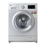 LG 7 kg Steam Fully Automatic Front Load with In-built Heater Silver  (FHM1207SDL)