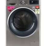 LG 9 kg 5 Star Fully Automatic Front Load with In-built Heater Grey  (FHT1409ZWS)