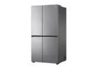 LG 694 Litres Frost Free Side by Side Refrigerator with Door Cooling Plus Technology Platinum Silver (GC-B257SLUV) - Image 2