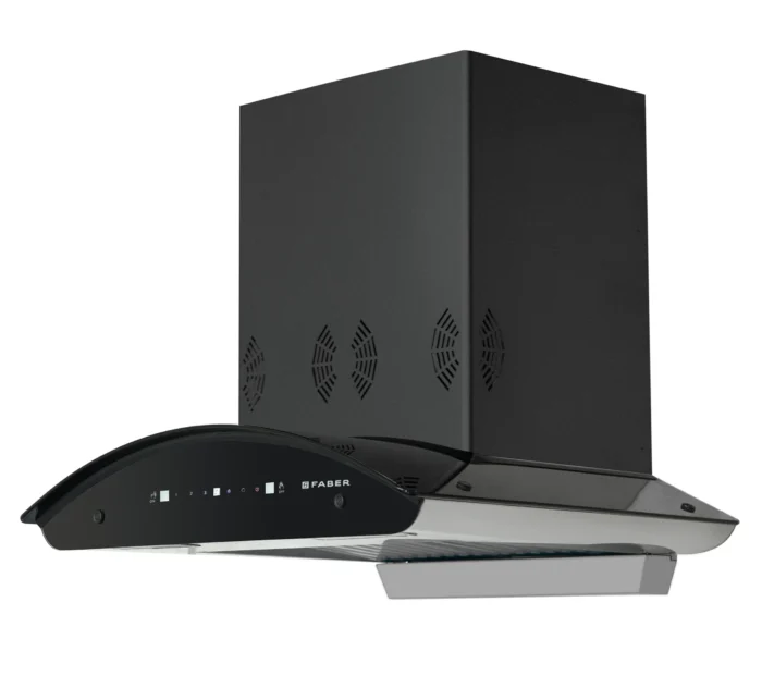 Faber Hood Premia 3D Plus IND HC SC BK 60 Auto Clean Wall Mounted Chimney - Image 2