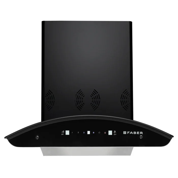 Faber Hood Premia 3D Plus IND HC SC BK 60 Auto Clean Wall Mounted Chimney - Image 1