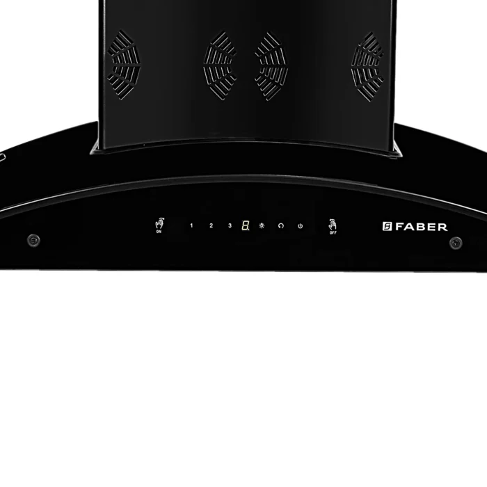 Faber Hood Premia 3D Plus IND HC SC BK 60 Auto Clean Wall Mounted Chimney - Image 5