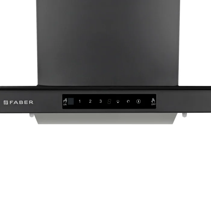 Faber Hood Mercury Pro HC SC FL BK 60 Auto Clean Wall Mounted Chimney - Image 3