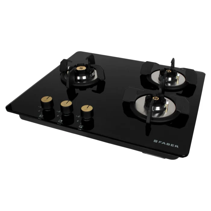 Faber Maxus HT603 CRS BR CI AI Glass Automatic Hob  (3 Burners) - Image 5