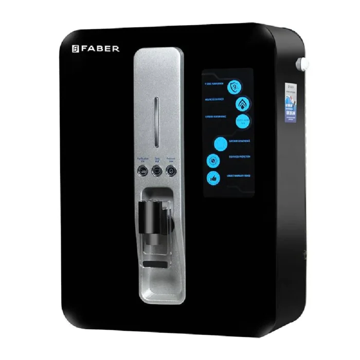 Faber FWP NEUTRON PLUS 10 L RO + UV + UF Water Purifier  (Black, Grey) - Image 3