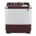 LG 10 kg Semi Automatic Top Load Maroon, White  (P1050SRAZ)