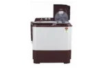 LG 10 kg Semi Automatic Top Load Maroon, White  (P1050SRAZ) - Image 2