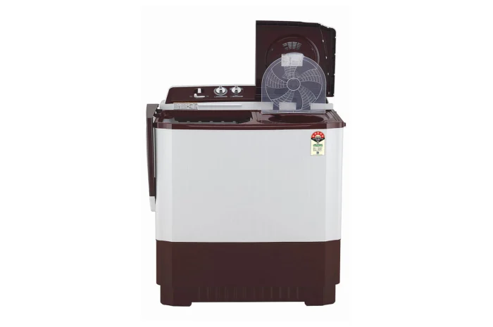 LG 10 kg Semi Automatic Top Load Maroon, White  (P1050SRAZ) - Image 2