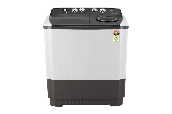 LG 9 kg with Roller Jet Pulsator and Soak Semi Automatic Top Load Grey  (P9041SGAZ) - Image 1