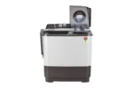 LG 9 kg with Roller Jet Pulsator and Soak Semi Automatic Top Load Grey  (P9041SGAZ) - Image 2