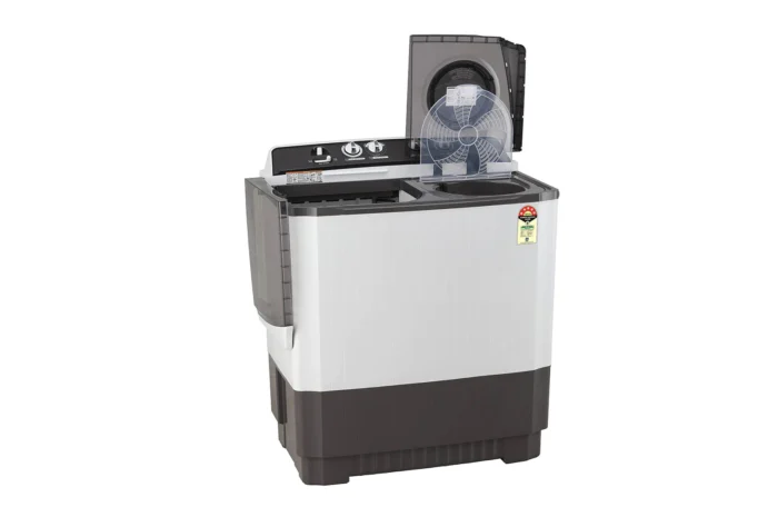 LG 9 kg with Roller Jet Pulsator and Soak Semi Automatic Top Load Grey  (P9041SGAZ) - Image 3