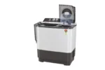 LG 9 kg with Roller Jet Pulsator and Soak Semi Automatic Top Load Grey  (P9041SGAZ) - Image 4