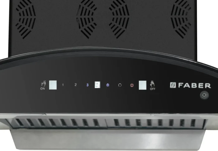 Faber Hood Premia 3D Plus IND HC SC BK 60 Auto Clean Wall Mounted Chimney - Image 6