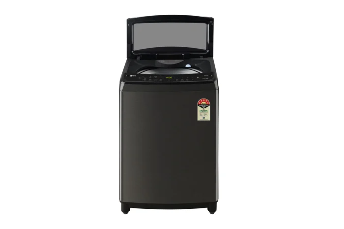 LG 10 kg Fully Automatic Top Load with In-built Heater Black  (THD10SWP) - Image 4