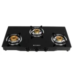 3BB BK AI Steel Automatic Gas Stove  (3 Burners)
