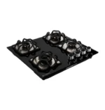 Faber Hobtop IMPERIA 604 BRB CI BK Glass Automatic Hob  (4 Burners) - Image 3