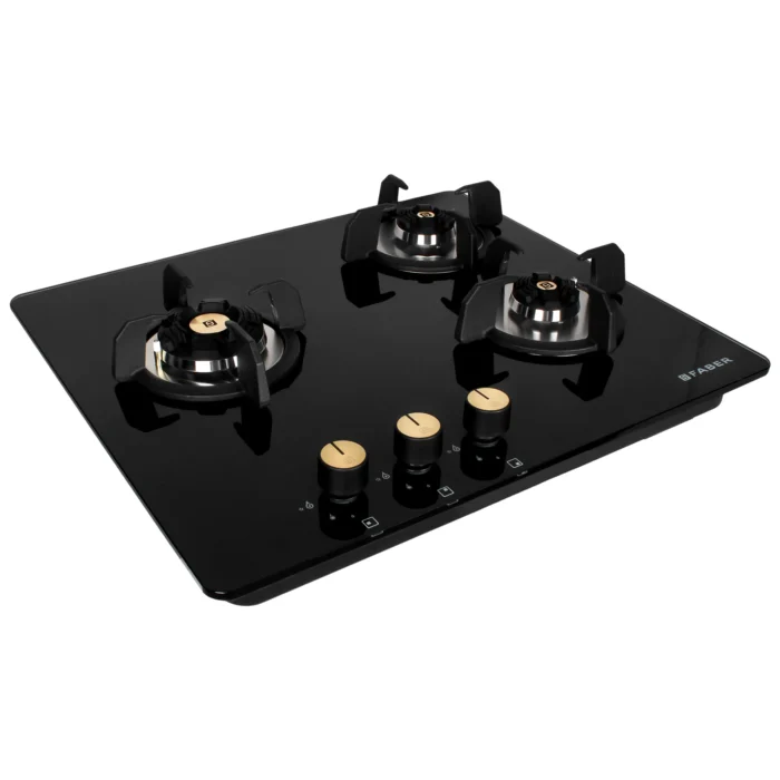 Faber Maxus HT603 CRS BR CI AI Glass Automatic Hob  (3 Burners) - Image 4