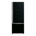 Hitachi 525 L 2 Star Rating Frost Free BMR Standard Double Door Refrigerator (R-B570PND7, Glass Black, Inverter Compressor) 2022