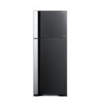 Hitachi 489 L 2 Star Rating Frost Free Standard Double Door Refrigerator RVG540PND7, Glass Grey, Inverter Compressor) 2022