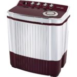 Voltas Beko 7 kg 5 Start Semi Automatic Top Loading Washing Machine Burgundy (WTT70ALIM) - Image 2