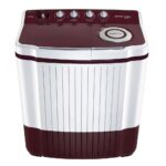 Voltas Beko 7 kg 5 Start Semi Automatic Top Loading Washing Machine Burgundy (WTT70ALIM)