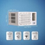 DAIKIN 1.5 Ton 3 Star Inverter Window AC FRWKL50UV163A Copper Condenser - Image 3