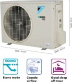 Daikin 1.5 Ton 3 Star Split Inverter AC - White  (ATKL50UV16V3, Copper Condenser) - Image 4