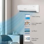 Voltas 1.5 Ton 3 Star Inverter Split AC Copper Condenser 183V Vertis Emerald White - Image 4