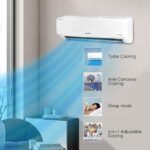 Voltas 1.5 Ton 5 Star Inverter Split AC Copper Condenser 185V Vectra Elegant White - Image 4