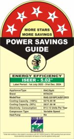 Hitachi 1.5 Ton 5 Star Split Inverter AC - White  (RAS.G518PCAISF, Copper Condenser) - Image 9