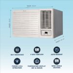 DAIKIN 1.0 Ton 5 Star Window AC FRWF35UV163B Copper Condenser - Image 3
