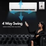 LG 1.5 Ton 5 Star AI+ DUAL Inverter Wi-Fi Split AC (RS-Q19RWZE, Copper Condenser) - Image 6