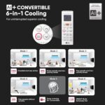 LG 1.5 Ton 5 Star AI+ DUAL Inverter Wi-Fi Split AC (RS-Q19RWZE, Copper Condenser) - Image 8