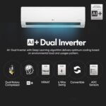 LG 1.5 Ton 5 Star AI+ DUAL Inverter Wi-Fi Split AC (RS-Q19RWZE, Copper Condenser) - Image 9