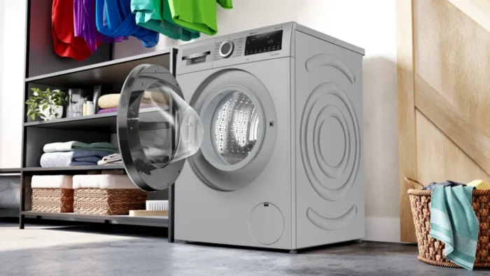 BOSCH 9 kg Fully Automatic Front Load Washing Machine Silver (WGA1420SIN) - Image 1