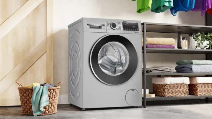 BOSCH 9 kg Fully Automatic Front Load Washing Machine Silver (WGA1420SIN) - Image 5