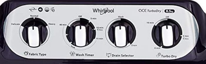 Whirlpool 8.5 kg ACE 8.5 TRB DRY PURPLE DAZZLE Semi Automatic Top Load Washing Machine Purple (30308) - Image 2